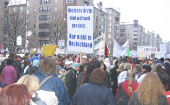 Ärzte-Protest in Berlin