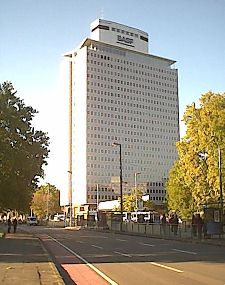 Engelhorn-Hochhaus der Firma BASF