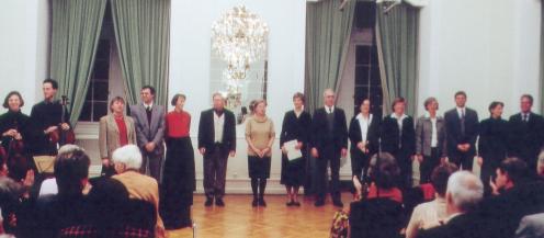 Das Schillerfest der Dichterpflänzchen 2001