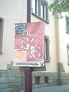 Europa-Wahlplakat in Mainz