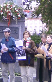 Schiller-Gedenkfeier in Mainz