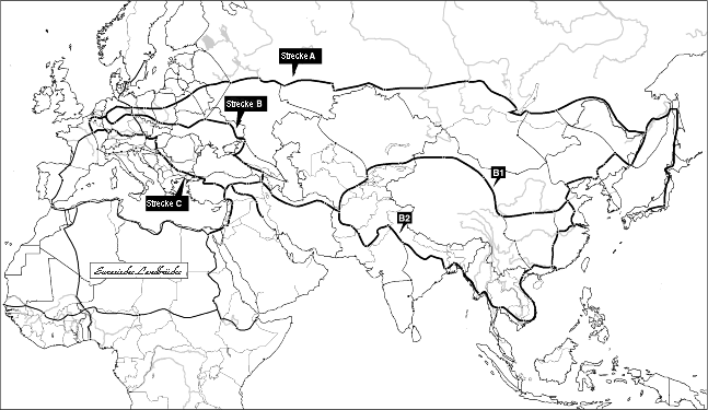 Das Konzept der eurasischen Landbrücke