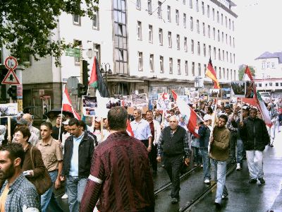 Demonstration für eine Friedenslösung im Libanon