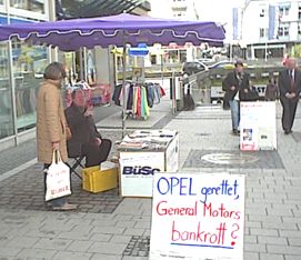 Infostand in Kaiserslautern