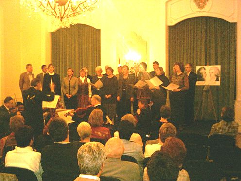 Der Chor des Schiller-Instituts