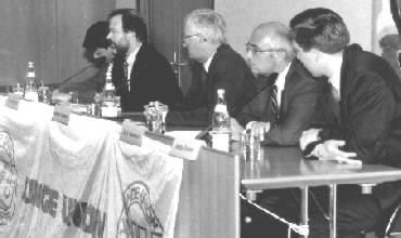 Podiumsdiskussion mit Norbert Walter